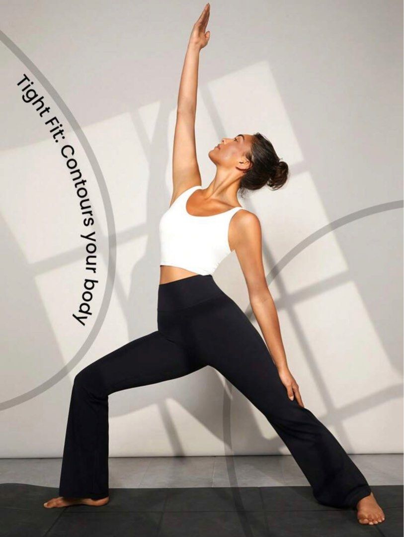 Shein White GLOWMODE FeatherFit™ Active Tank Yoga Top Sports Bra, Women's  Fashion, Swimwear, Bikinis & Swimsuits on Carousell