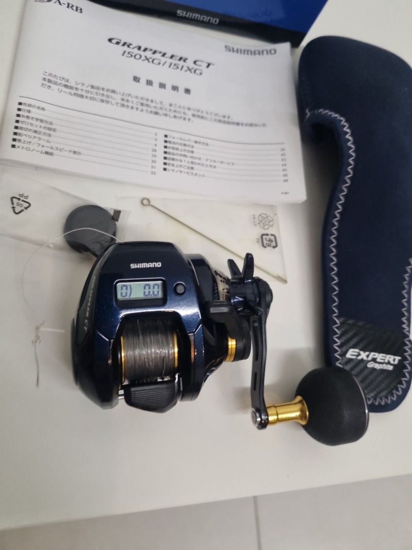 SHIMANO GRAPPLER CT 150 XG, Sports Equipment, Fishing on Carousell