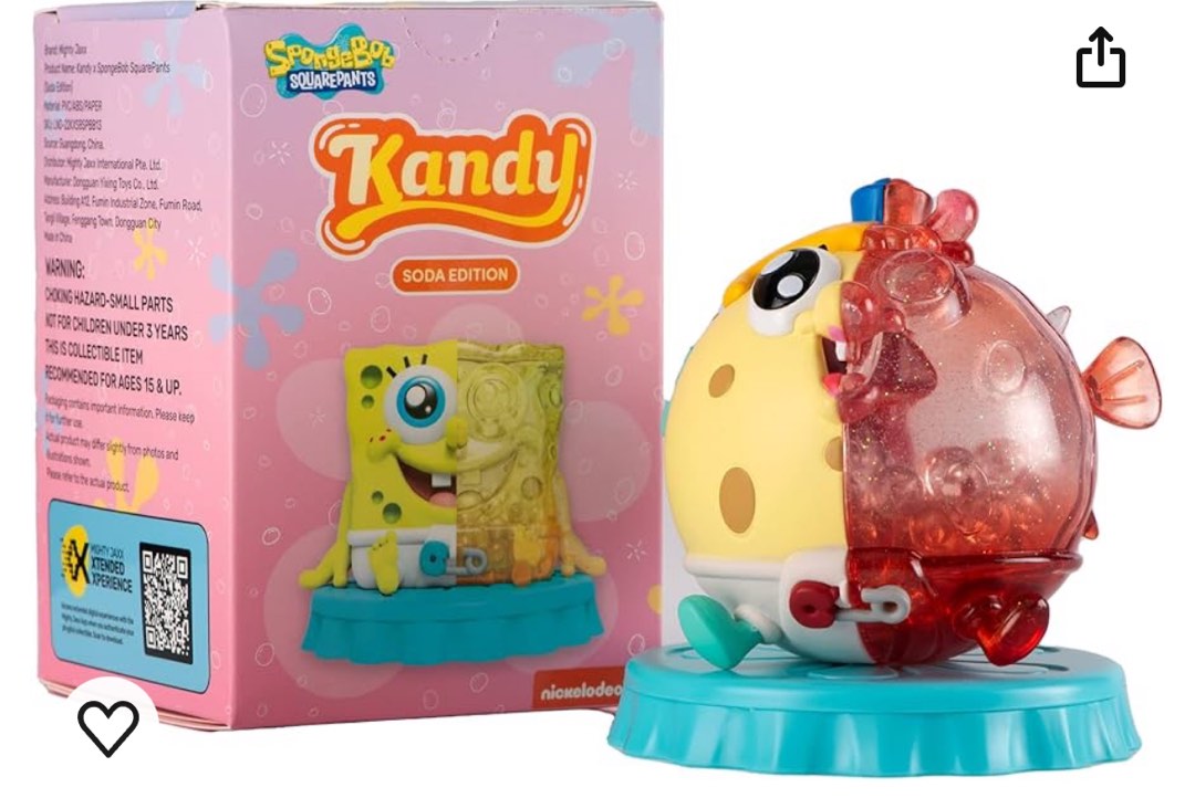 SpongeBob Kandy Mrs Puff Hobbies Toys Toys Games on Carousell