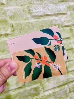 Starbucks PH paper cards