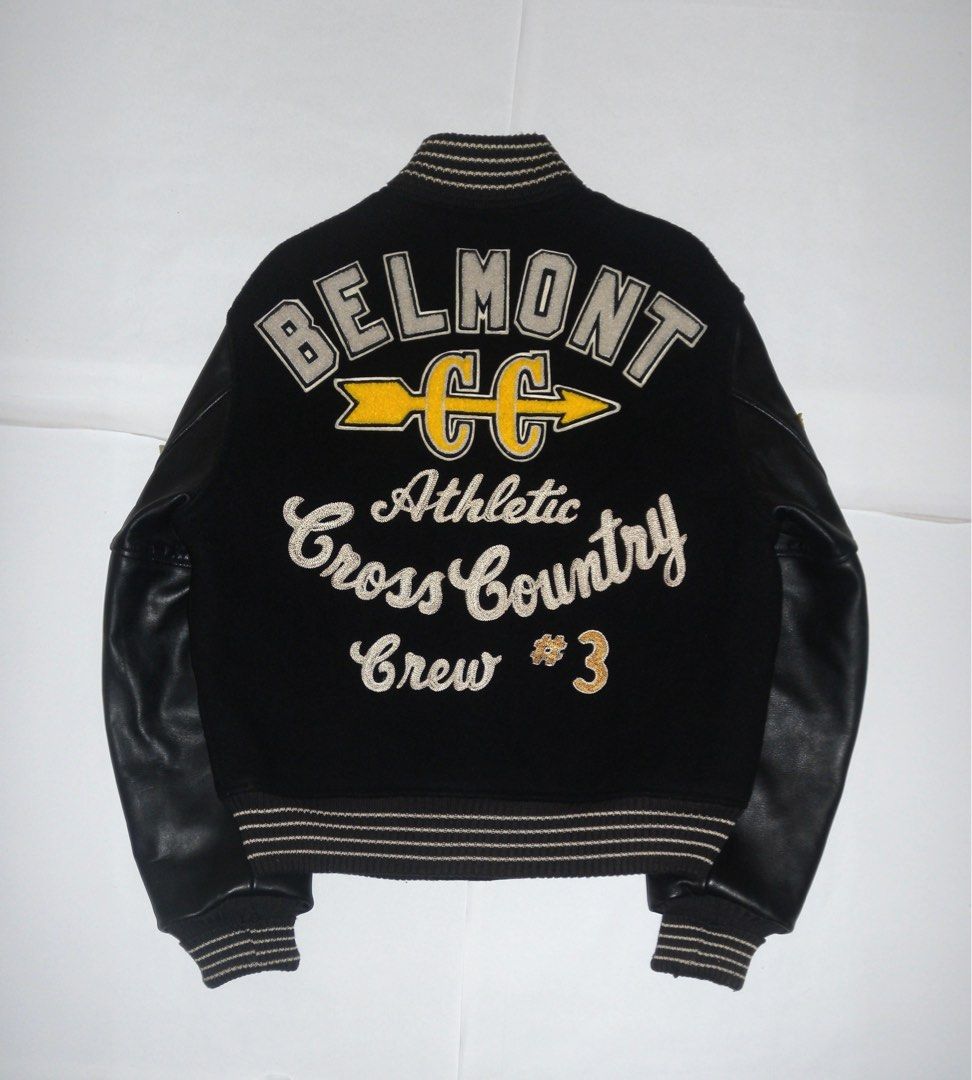 Style Eyes Whitesville 1964 Belmont Cross Country Athletics Varsity Jacket Letterman jacket Archive Men s Fashion Coats Jackets and Outerwear on Carousell
