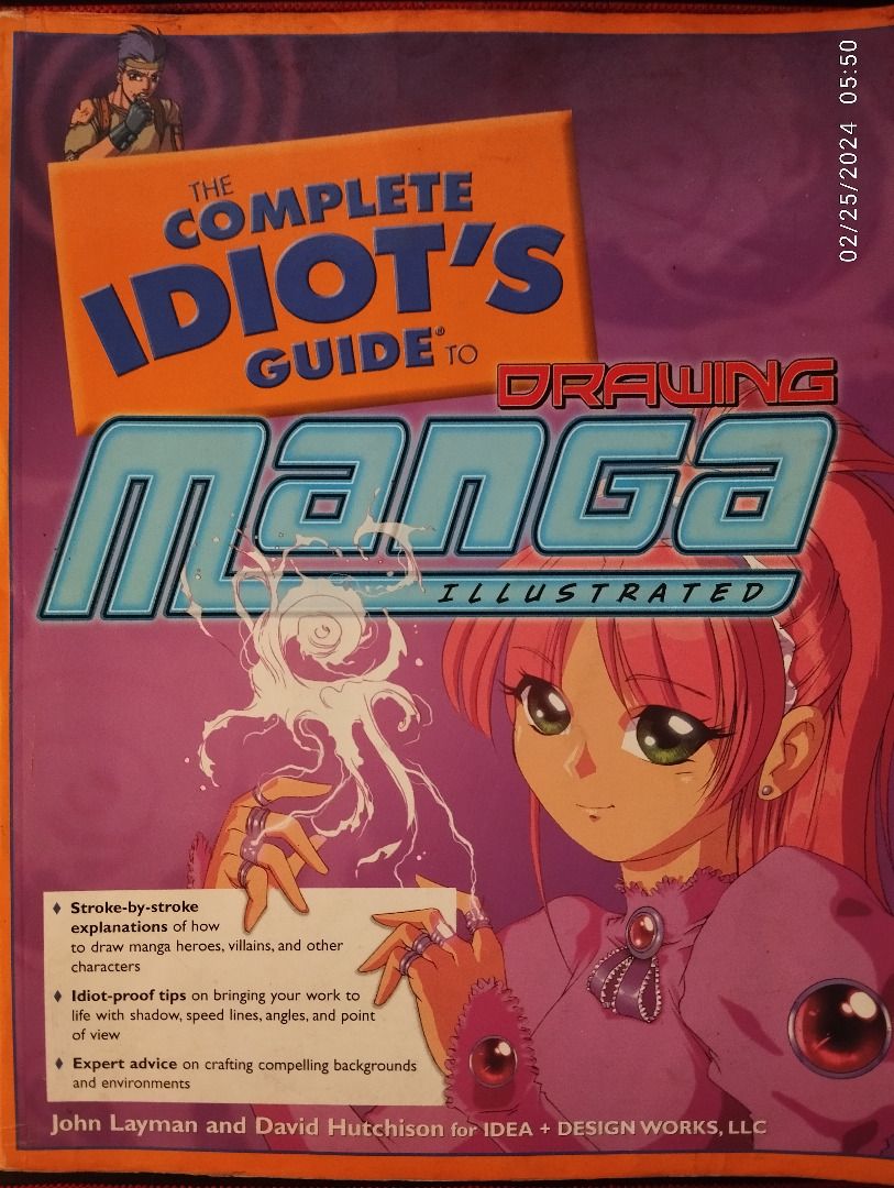the-complete-idiot-s-guide-to-drawing-manga-illustrated-hobbies-toys