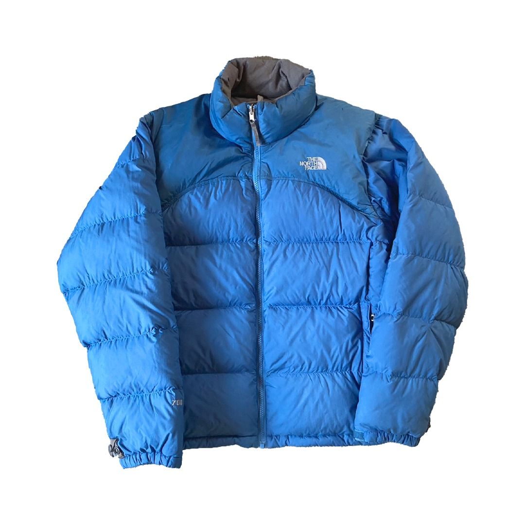 North face 2024 blue puffer
