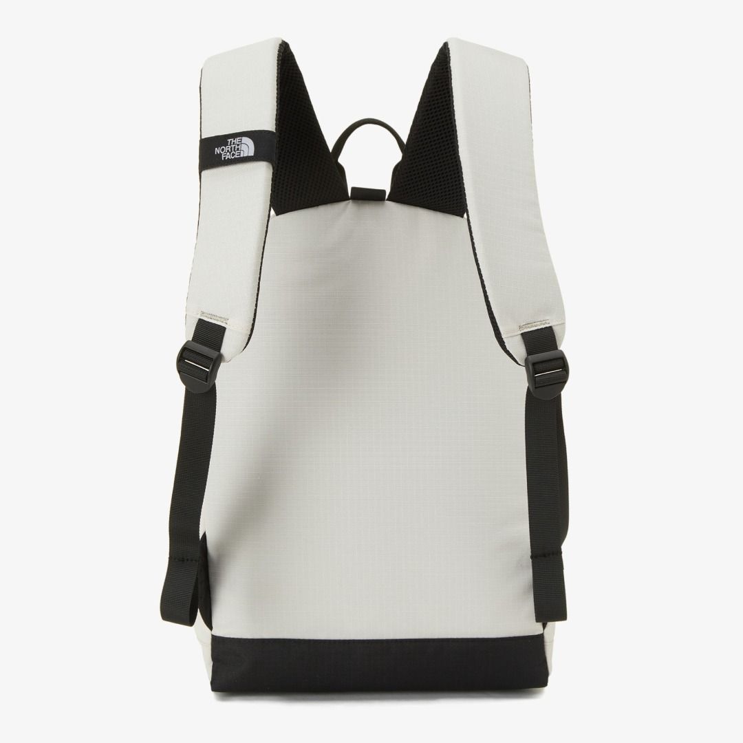 White and black outlet north face backpack