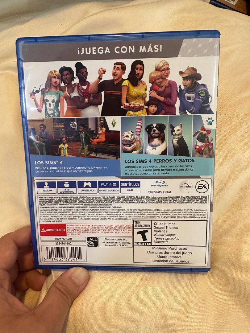 The Sims 4 Collection (PS 4) (Category: PlayStation) located in San Juan City. Submitted by pepper92 (Listing ID 1289300060, Image 2). Description: -good condition, not used -game is in english -price is negotiable .