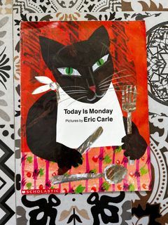 today is Monday Eric Carle book