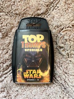 Top Trumps Special  Star Wars Episode 1-3 playing card