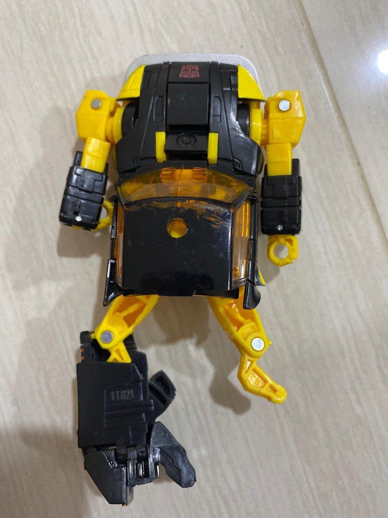 Black and sales yellow transformer