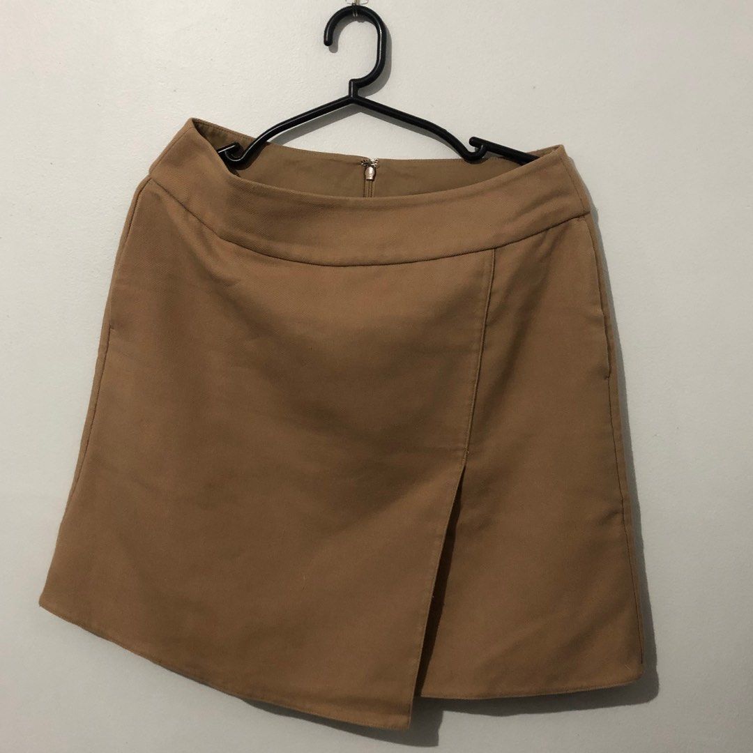 Uniqlo wrap mini skirt on sale