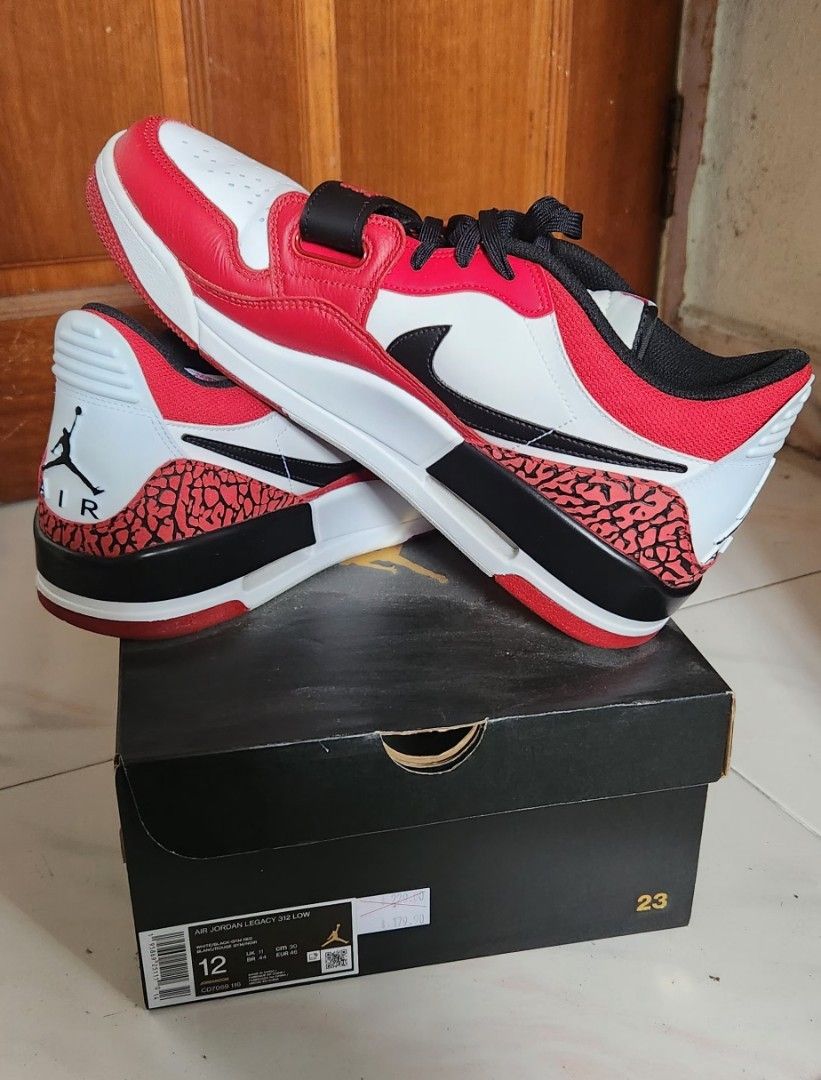 US 12.AIR JORDAN LEGACY 312 LOW. Luxury Sneakers Footwear on Carousell