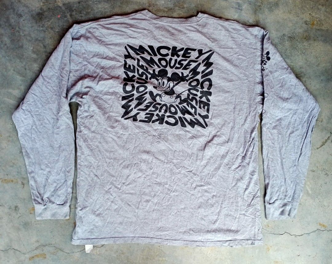 Vans mickey mouse long sleeve discount