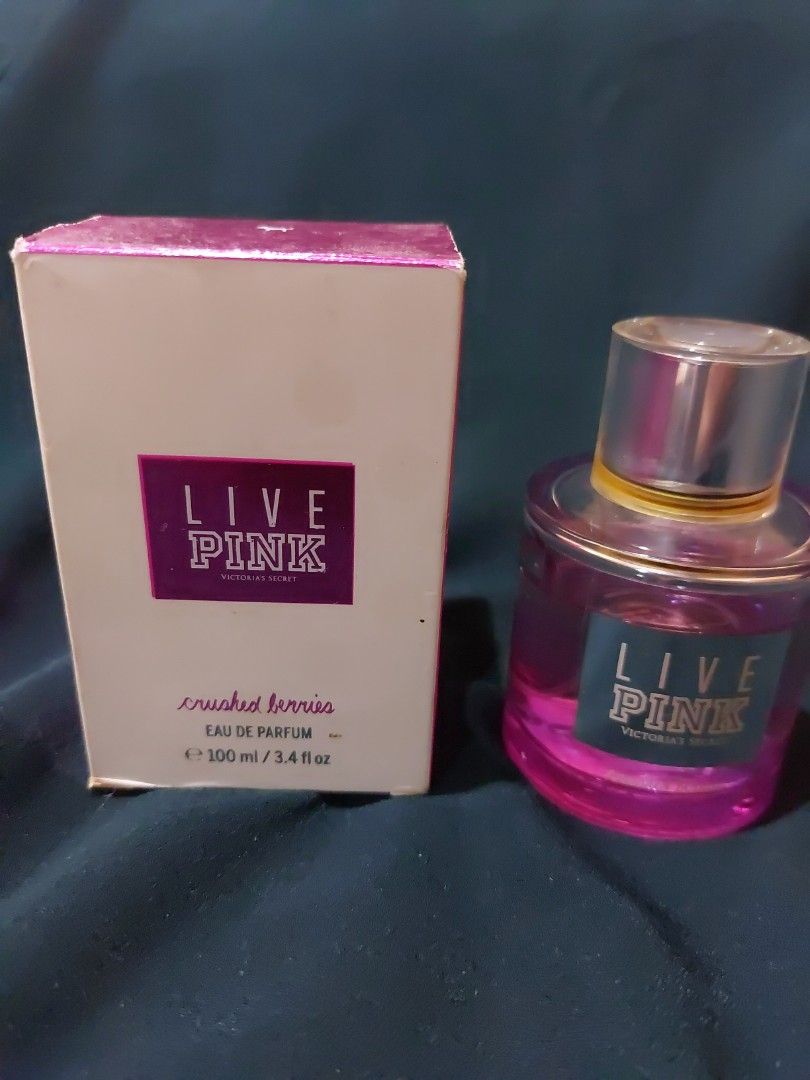 Victoria Secret LIVE PINK (Category: Fragrance & Deodorants) located in Manila. Submitted by dig76 (Listing ID 1289395627, Image 1). Description: decluttering 80% full.