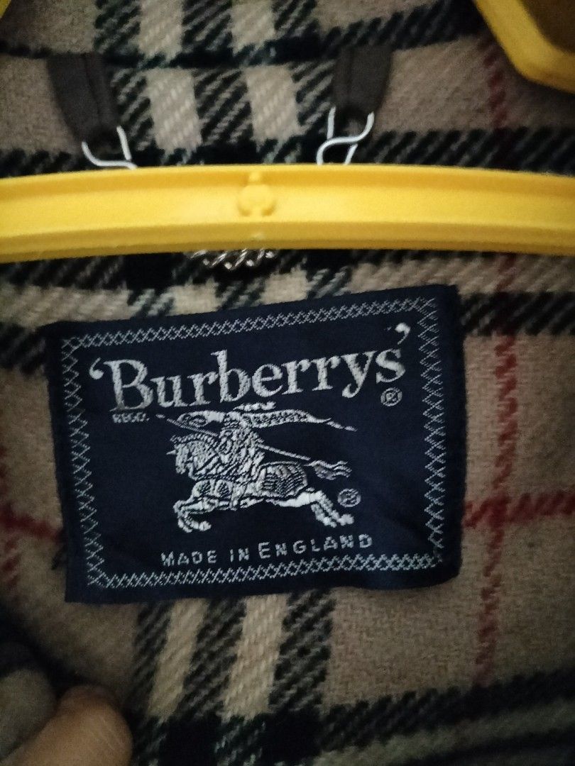 Burberrys made in england label top