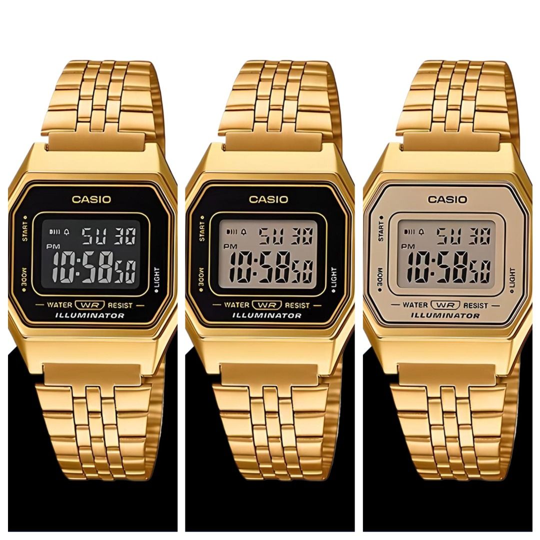 WatchClubOnline LA680WGA 1B LA680WGA 1D LA680WGA 9D Casio General Digital Vintage Women Casual Formal Sports Watches LA680WGA LA680