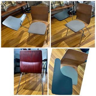 Wooden Desk chair flip with foam super nice design