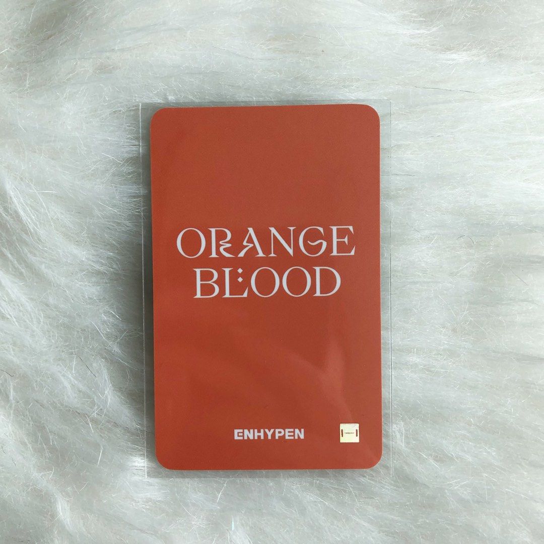 ENHYPEN ORANGE BLOOD LUCKY DRAW SOUNDWAVE ROUND 2 - LD SW R2
