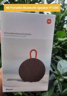 Xiaomi portable BLUETOOTH SPEAKER WITH HEAVY BASS 10HOURS nonstop LISTENING..location cabuyao city laguna or lalamove price P1200