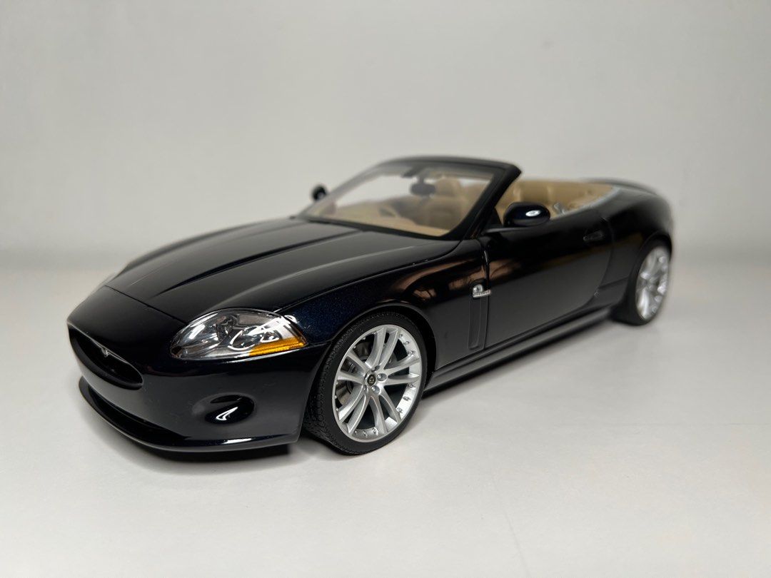 1/18 Autoart Jaguar XK Convertible Indigo Blue, Hobbies & Toys ...