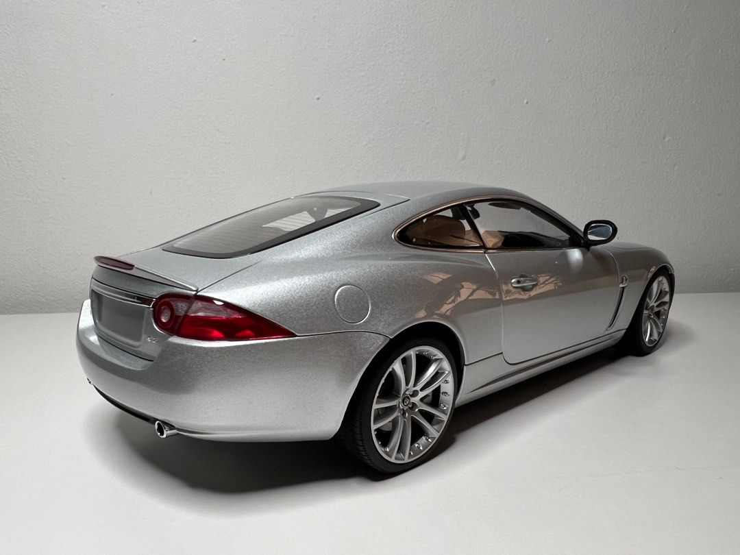 1/18 Autoart Jaguar XK Coupe Silver, Hobbies & Toys, Toys & Games ...