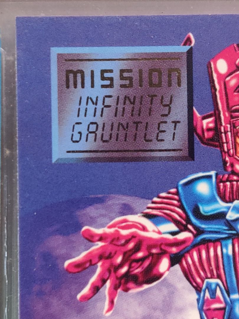 1995 Fleer Marvel OverPower CardGame Galactus (Category: Raw Singles) located in Kawit. Submitted by ryuko.matoi (Listing ID 1289543729, Image 2). Description: 1995 Fleer Marvel OverPower CardGame Galactus No reply means not interested No trade/swaps No reservation MOP - BDO & Cash Pick up location: Rosedale Reacsidences, Barangay San Sebastian, Kawit Cavite..