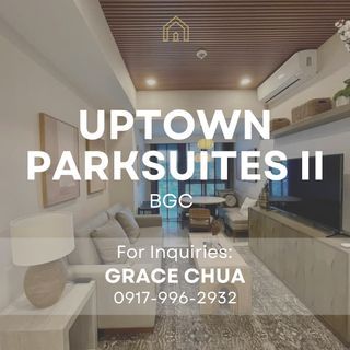 2 Bedroom Unit for Sale in Uptown Parksuites, BGC, Taguig