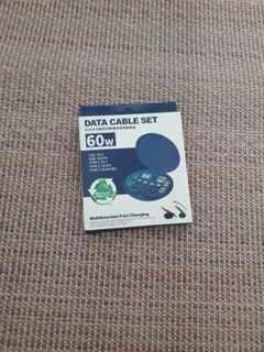 60W Data Cable Set