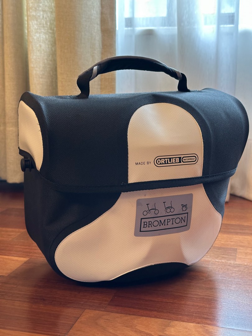 原裝Brompton Mini O Bag (白色), 運動產品, 單車及配件, 單車- Carousell