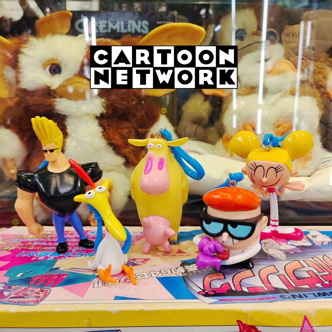 卡通頻道 cartoon network 拼命郎約翰尼 雞與牛 德克斯特的實驗室 德克斯特 公仔 吊飾 玩具, 書籍、休閒與玩具, 玩具、公仔 ...