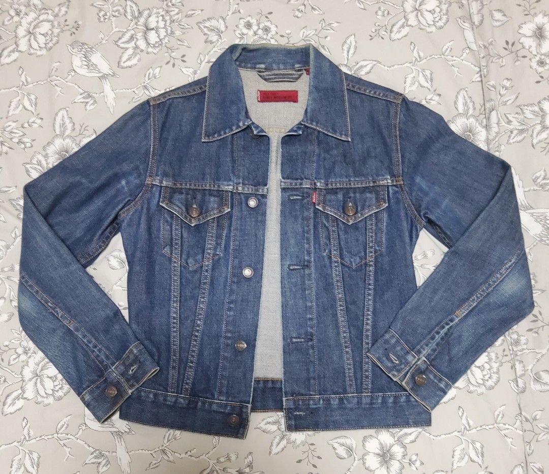 Red tab cheap jacket