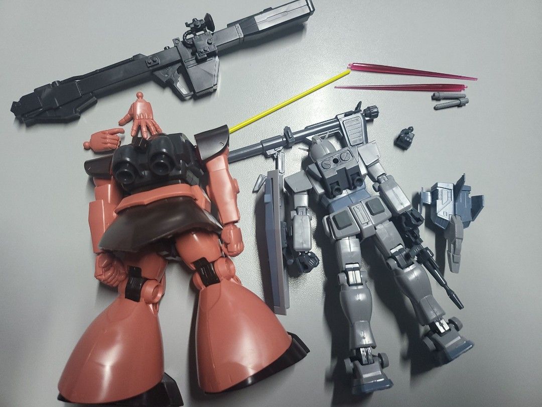 高達模型 HG HGUC 馬沙專用大魔 ms-09rs 力奇大魔 G-3 Gundam 高達 MSV Dom 所見所得 共兩個, 興趣及遊戲 ...
