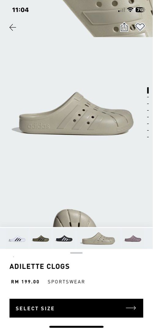 Adidas Adilette Clogs