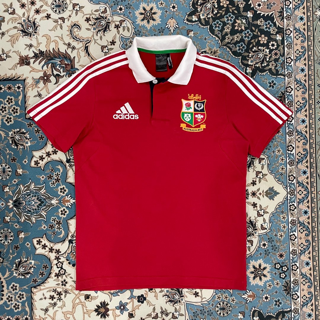 Adidas british lions polo on sale shirt