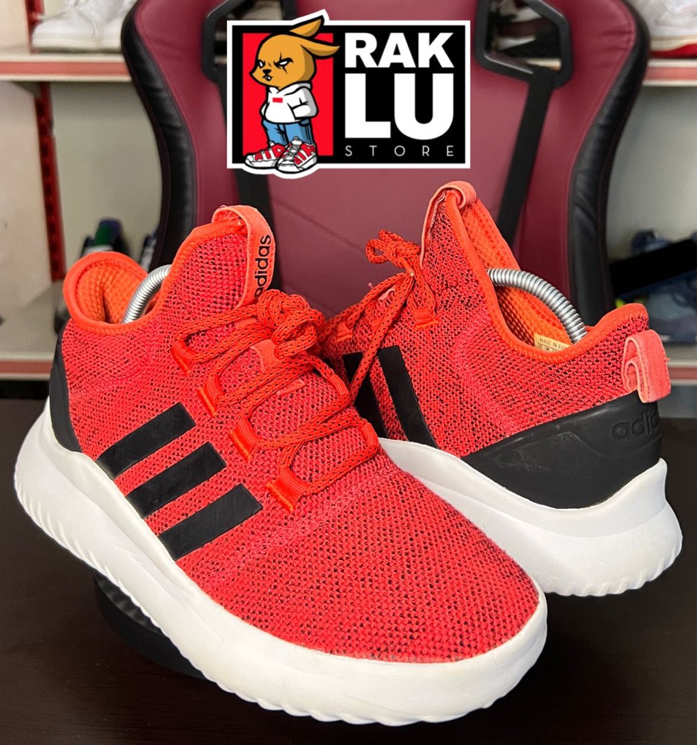 Adidas cloudfoam ultimate men's red discount