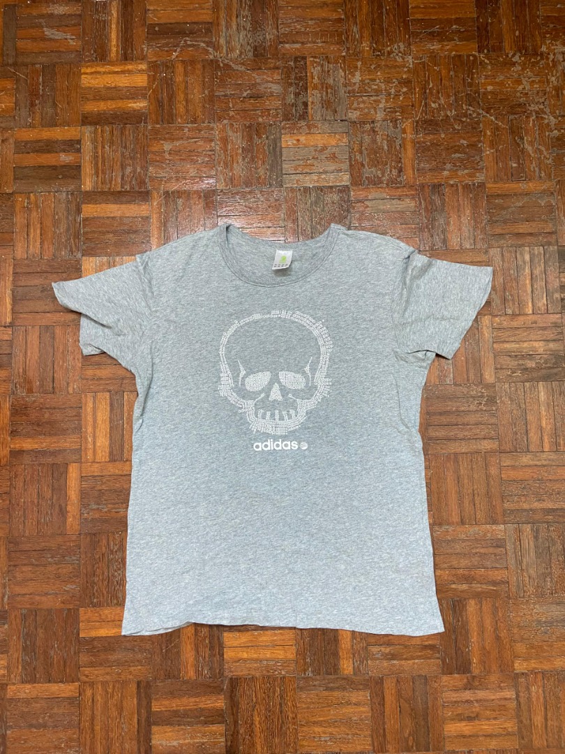 Adidas neo deals t-shirt totenkopf