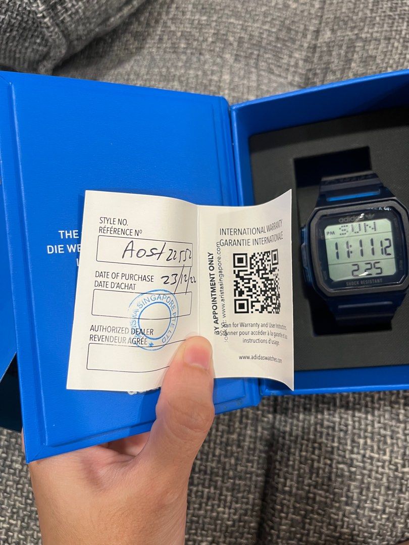 Adidas watch instructions deals