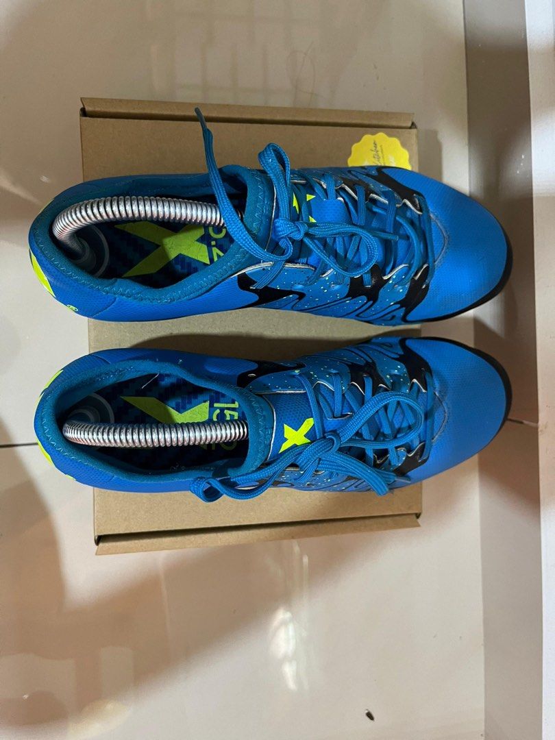 Adidas X 15.2 FG AG Solar Blue Sports Equipment Other Sports
