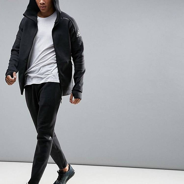 Adidas zne striker joggers in black bq7042 new arrivals
