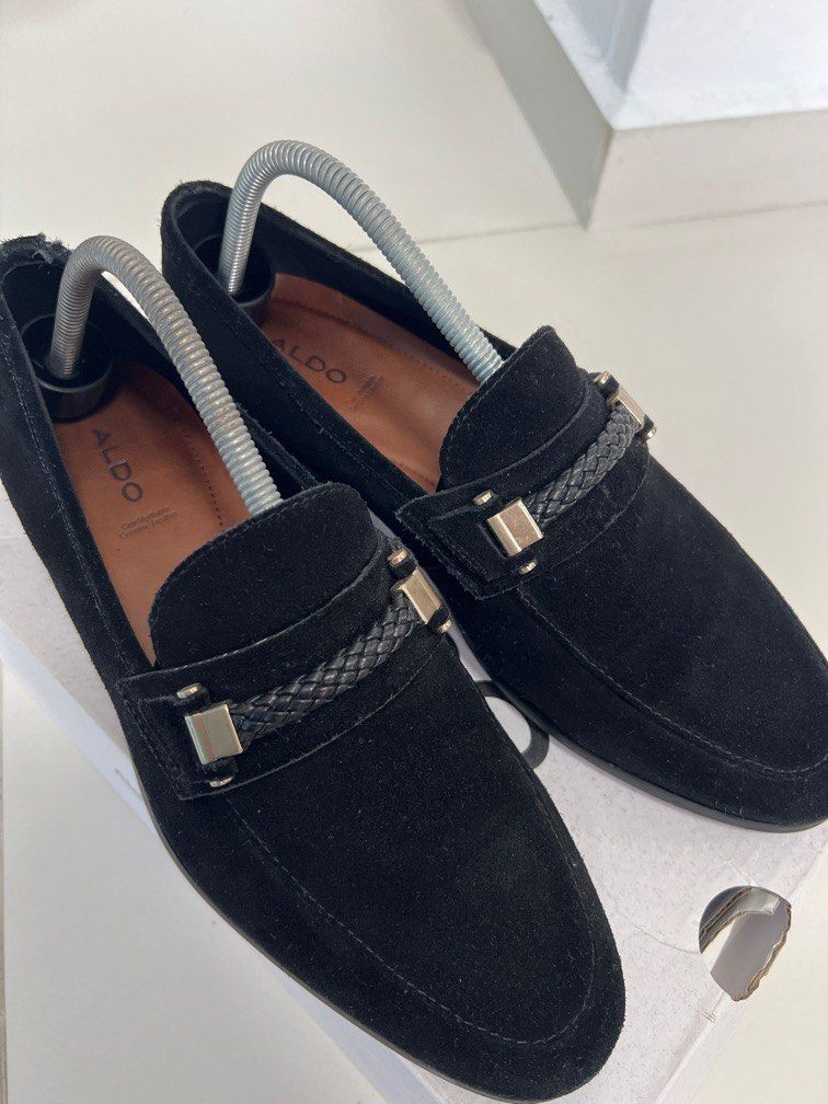 Aldo loafers black on sale