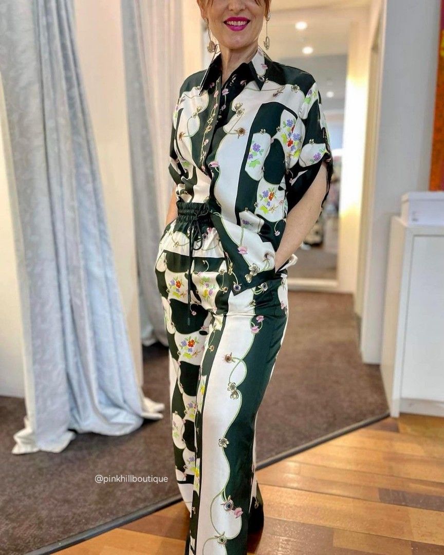 Alemais Venus Silk Twill Shirt and Pants Women s Fashion Dresses Sets Sets or Coordinates on Carousell