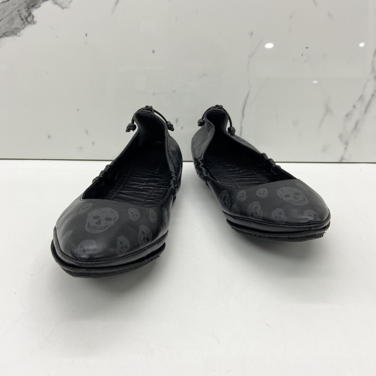Alexander mcqueen black pumps online