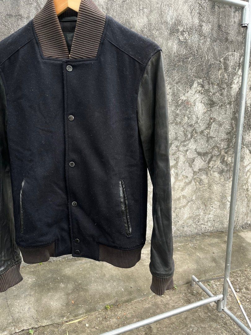 All saints on sale varsity jacket