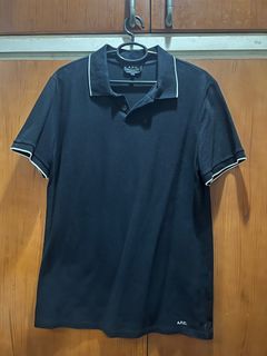 APC Black Polo Shirt
