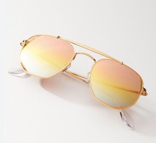 Ray ban marshal hotsell pink gradient mirror