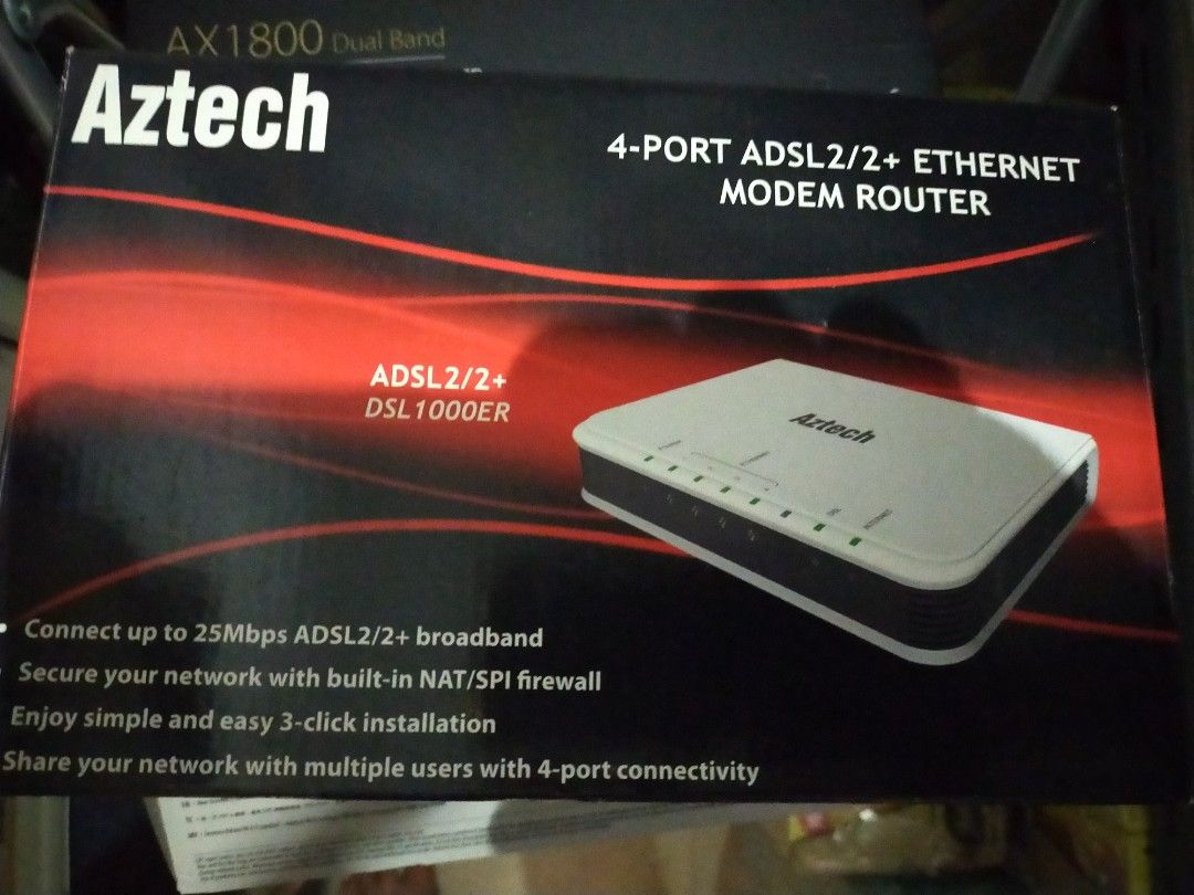 Aztech WiFi Router modem PCI Linksys Asus D-link Huawei Netgear Xiaomi ...
