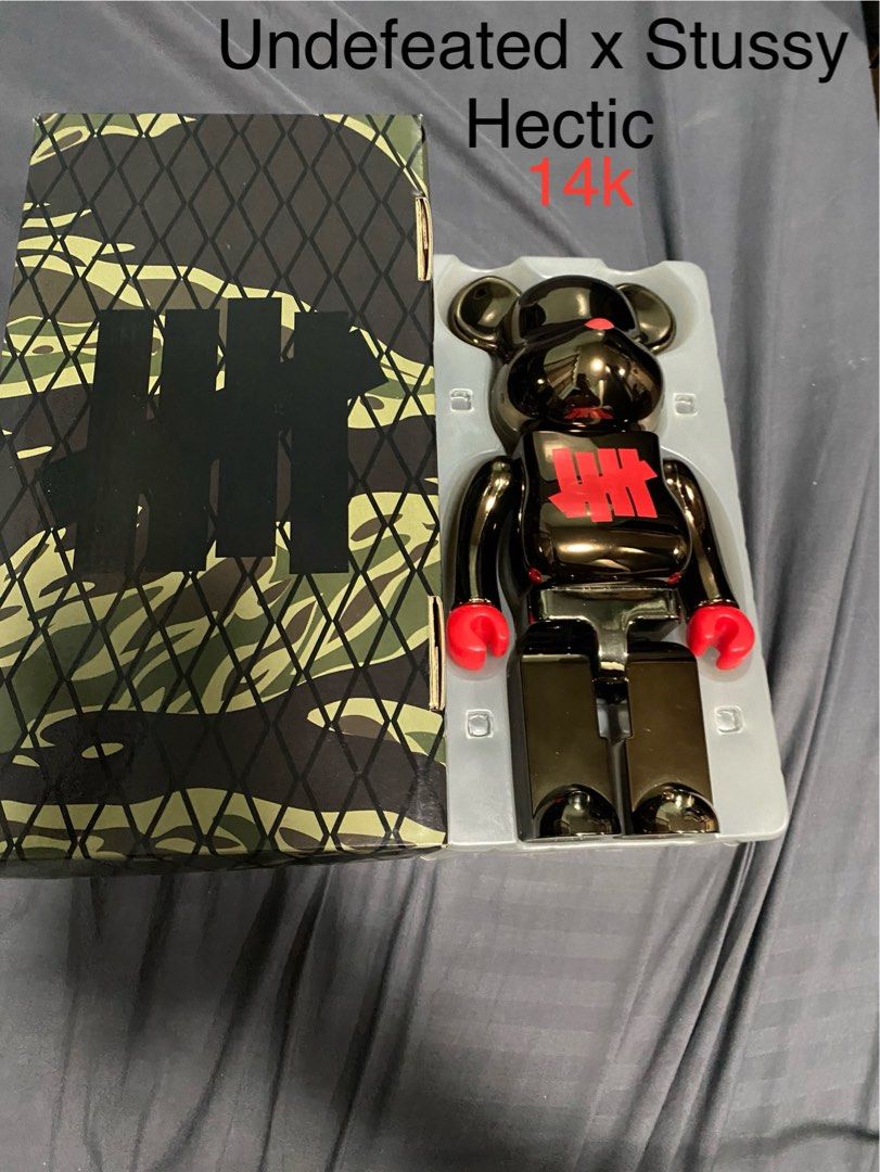 BE@RBRICK 400% UNDEFEATED STUSSY HECTIC - フィギュア