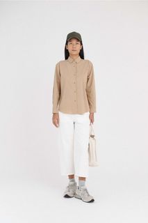 Beyond The Vines Pleated Detail Long Sleeve Shirt
