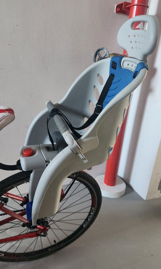 Bicycle rear seat child carrier Sports Equipment Bicycles Parts Bicycles on Carousell