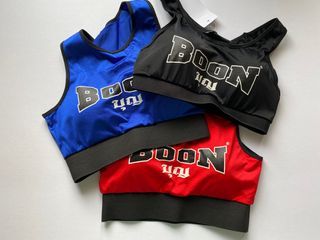 Boon Padded Sports Bra Fight Tank for Boxing Muay Thai MMA
