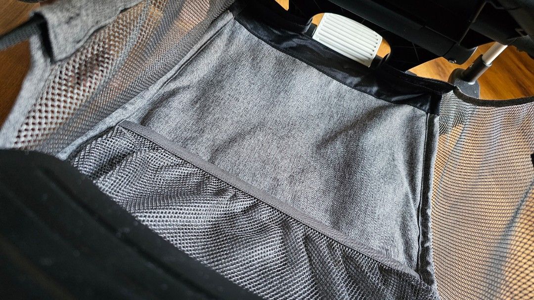 Bugaboo Bee 5 underseat basket grey melange