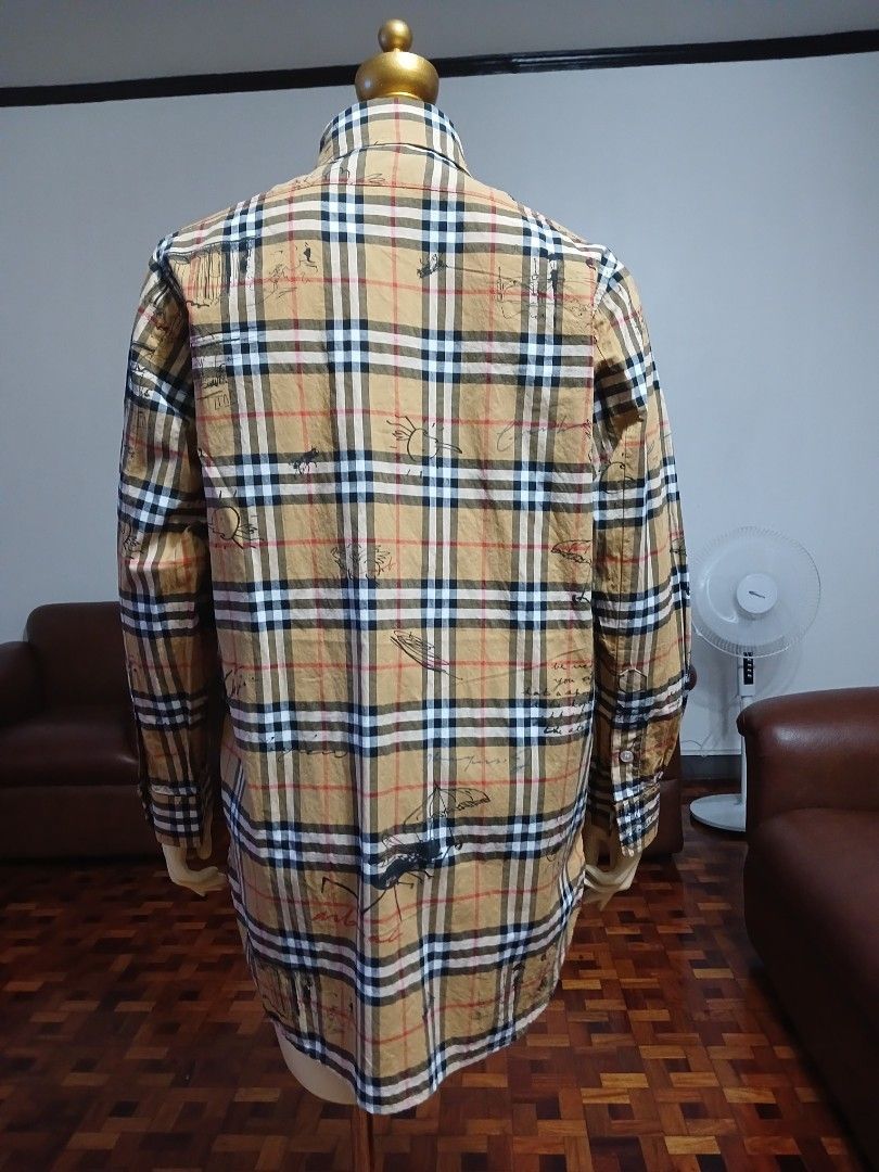 Burberry longsleeve plaid for women 2xL 3xl